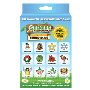 Seekers Magnetic Scavenger Hunt Game Add-on - Christmas