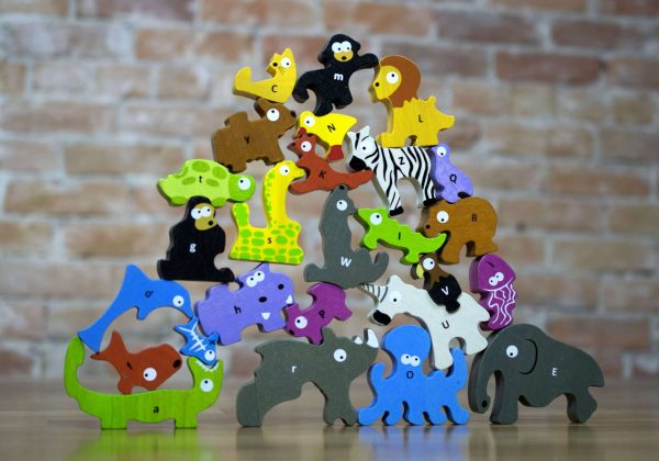 BeginAgain - Animal Parade A to Z Puzzle & Playset