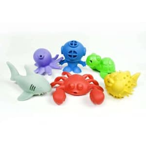 BeginAgain - Natural Rubber Bathtub Pals