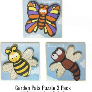 BeginAgain - Garden Pals Puzzles 3-Pack