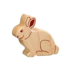 Lanka Kade natural wood rabbit
