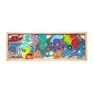 Begin Again - Ocean A to Z Puzzle & Playset