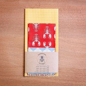 Beeswax Wraps Large Kitchen Pack