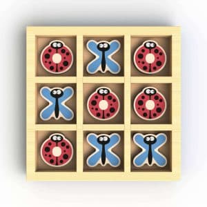 BeginAgain - TicBugToe - Travel Tic-Tac-Toe/Noughts & Crosses Game