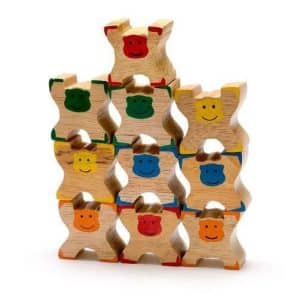 Best Years Fair Trade Wooden Monkey Stacking Toy