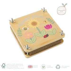 Orange Tree Toys - Spring Flower Garden Flower Press