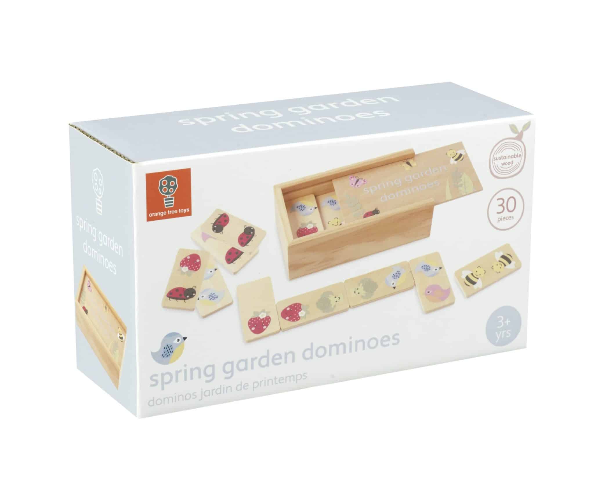 Orange Tree Toys - Spring Garden Dominoes 6 Orange Tree Toys - Spring Garden Dominoes