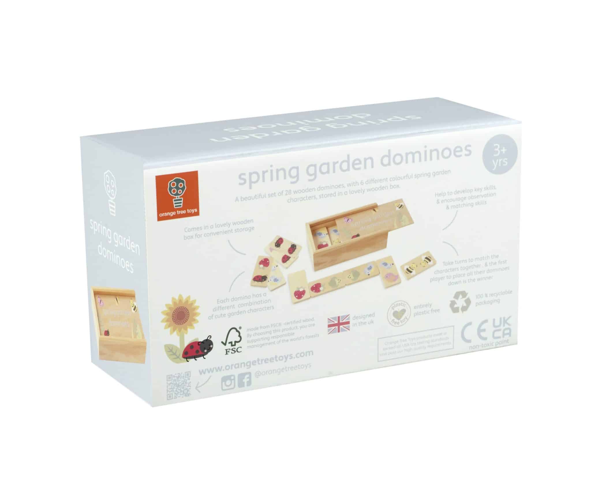 Orange Tree Toys - Spring Garden Dominoes 7 Orange Tree Toys - Spring Garden Dominoes
