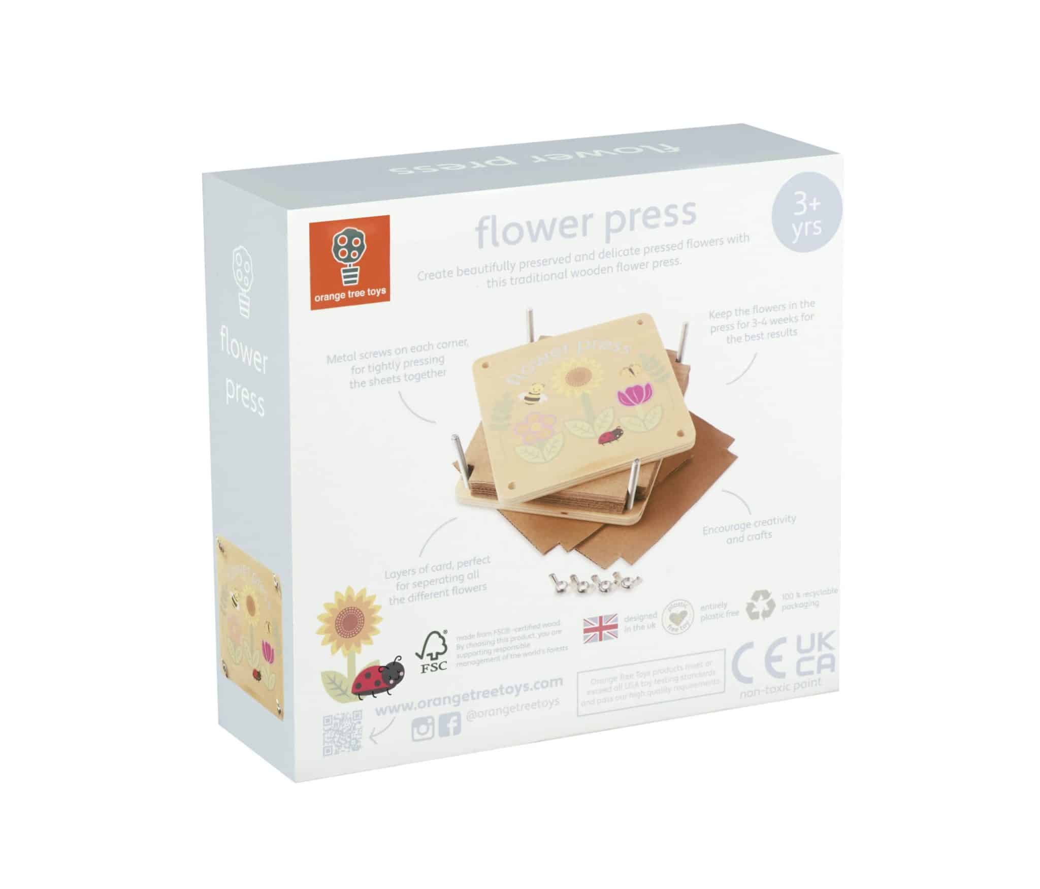 Orange Tree Toys - Spring Garden Flower Press 5 Orange Tree Toys - Spring Flower Garden Flower Press