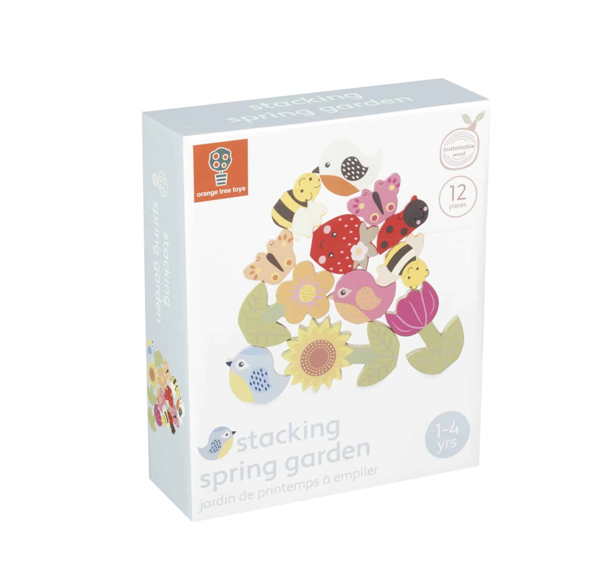 Orange Tree Toys - Stacking Spring Garden 2 Orange Tree Toys - Stacking Spring Garden