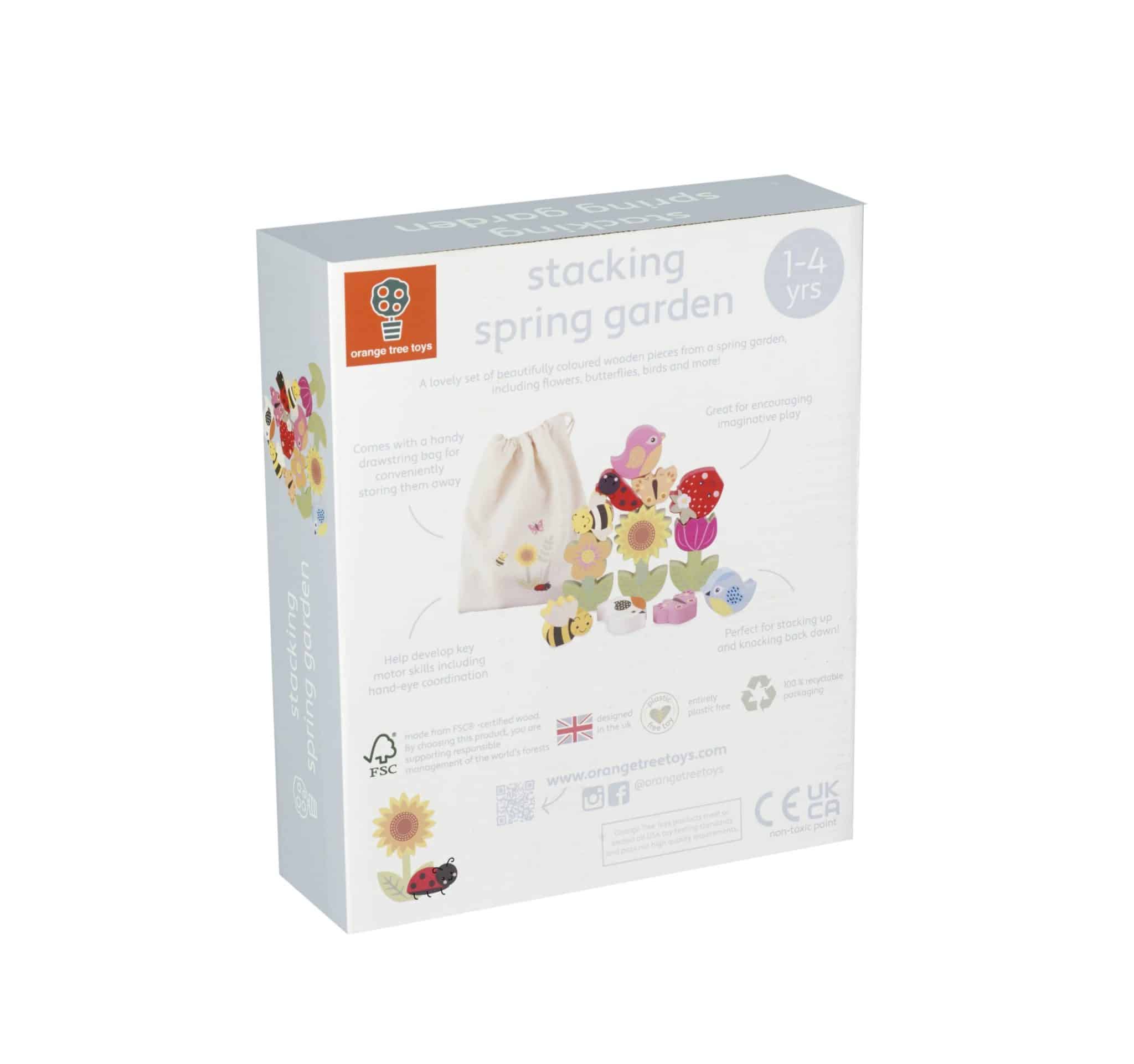 Orange Tree Toys - Stacking Spring Garden 3 Orange Tree Toys - Stacking Spring Garden