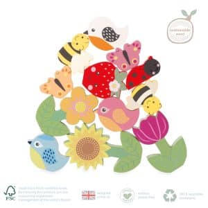 Orange Tree Toys - Stacking Spring Garden