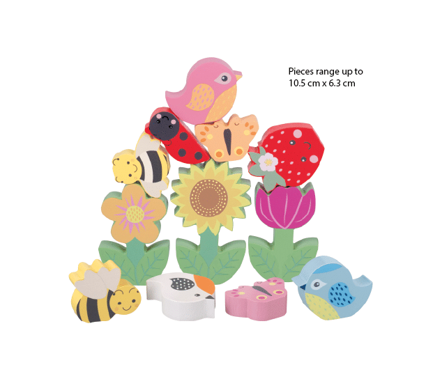 Orange Tree Toys - Stacking Spring Garden 4 Orange Tree Toys - Stacking Spring Garden