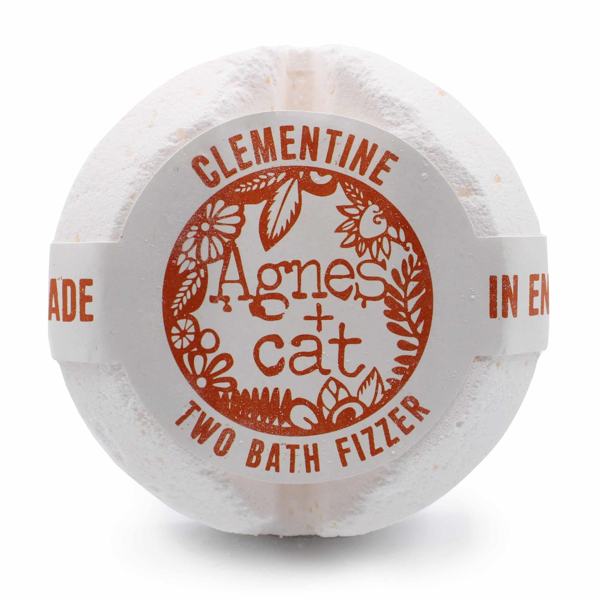Agnes + Cat - Gift Box - Fresh Citrus (Candle) + Clementine & Moroccan Roll (Fizz) 4 Agnes + Cat - Gift Box - Fresh Citrus (Candle) + Clementine & Moroccan Roll (Fizz) - Image 4