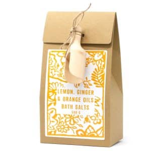 Agnes + Cat - Himalayan Bath Salts - Lemon, Ginger & Orange