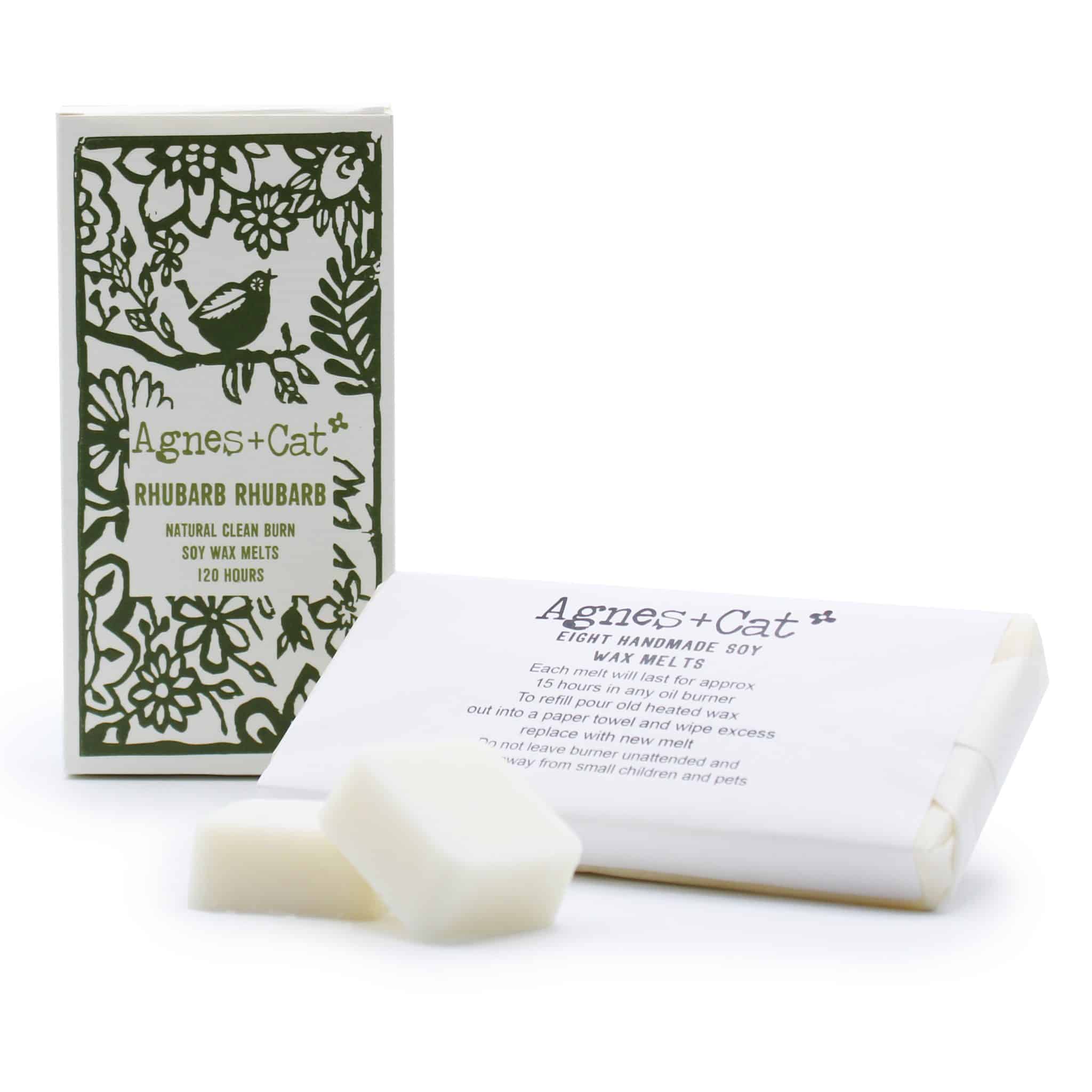 Agnes + Cat - Box of 8 Wax Melts - Rhubarb Rhubarb 1 Agnes + Cat - Box of 8 Wax Melts - Rhubarb Rhubarb