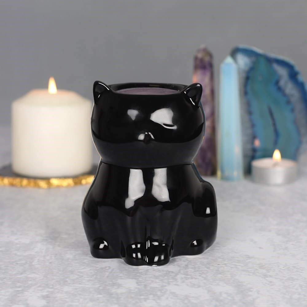 Black Cat Oil/Wax Melt Burner 5 Black Cat Oil/Wax Melt Burner - Image 5