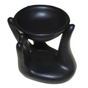 Helping Hand Oil/Wax Melt Burner - Black