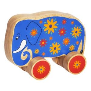 Lanka Kade Blue Elephant Push Along - 30th Birthday Limited Edition