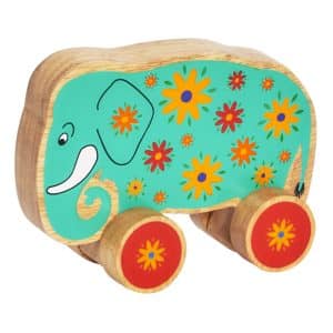 Lanka Kade Green Elephant Push Along - 30th Birthday Limited Edition