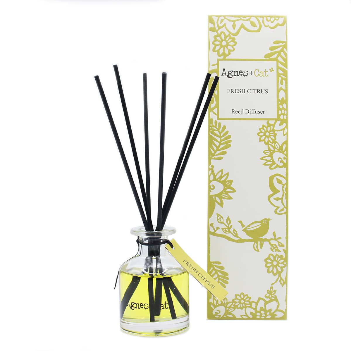Agnes + Cat - Reed Diffuser - Fresh Citrus 1 Agnes + Cat - Reed Diffuser - Fresh Citrus