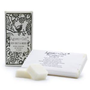 Agnes + Cat - Box of 8 Wax Melts - Seasalt + Moss
