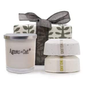 Agnes + Cat - Gift Box - Velvet Moon (Candle) + Windermere & Citrus (Fizz)