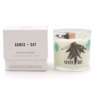 Agnes + Cat Botanical Sea Salt & Moss Soy Candle